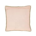 thumbnail image 4 of HGTV Home Collection by National Tree Company Christmas Pillow, Blush, Snowflake, Beaded, Gold Edging Trim, 14 Inch, 4 of 4