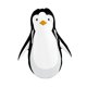 thumbnail image 3 of Disfraz de pingüino, ropa transpirable para Navidad, carnaval, disfraces, juegos de rol 55cmx95cm Niños, 3 of 8
