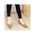 thumbnail image 4 of Zodanni Women's Ballet Flats Pointed Toe Slip-On Classic Casual Cute Flat Shoes, 4 of 4