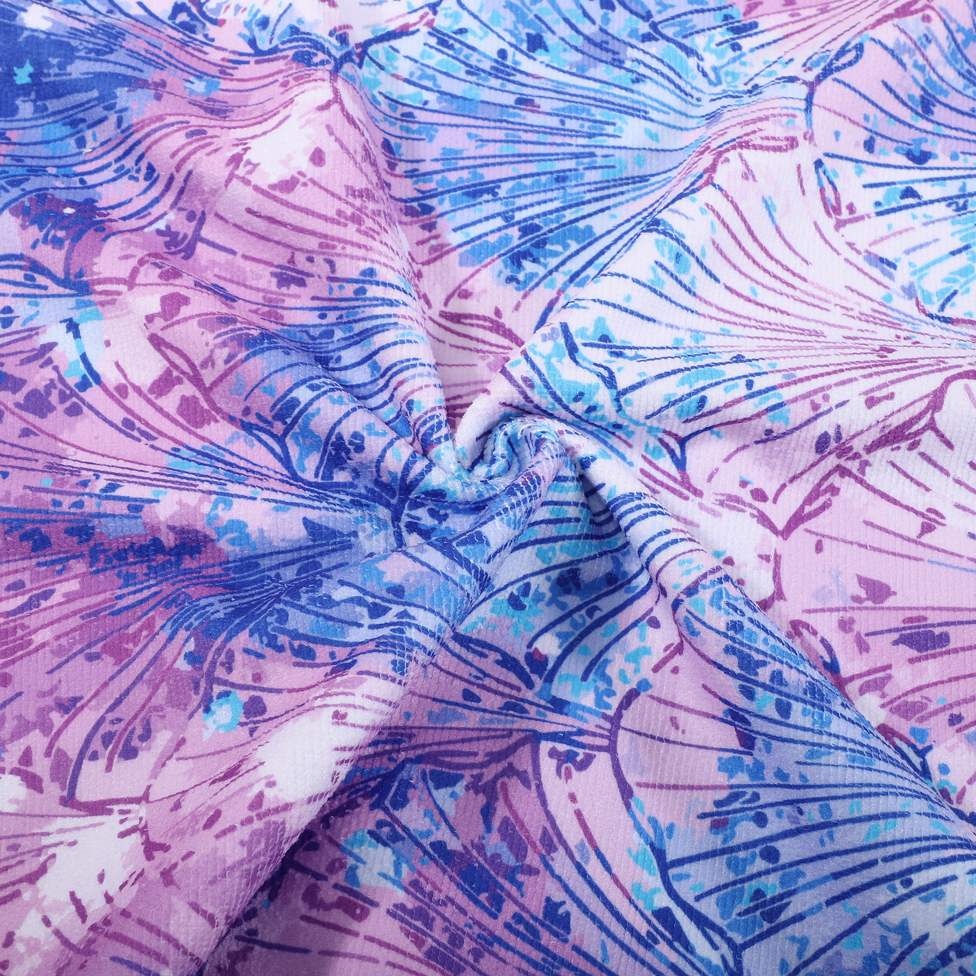 Unique Bargains Soft Absorbent Beach Towel Purple 59"x30" for Beach 1 Pc