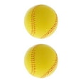 thumbnail image 1 of Transemion Practice Baseball Training Ball Sport Team Elastic Game Softball Match Yellow 7.5cm 2Set, 1 of 6
