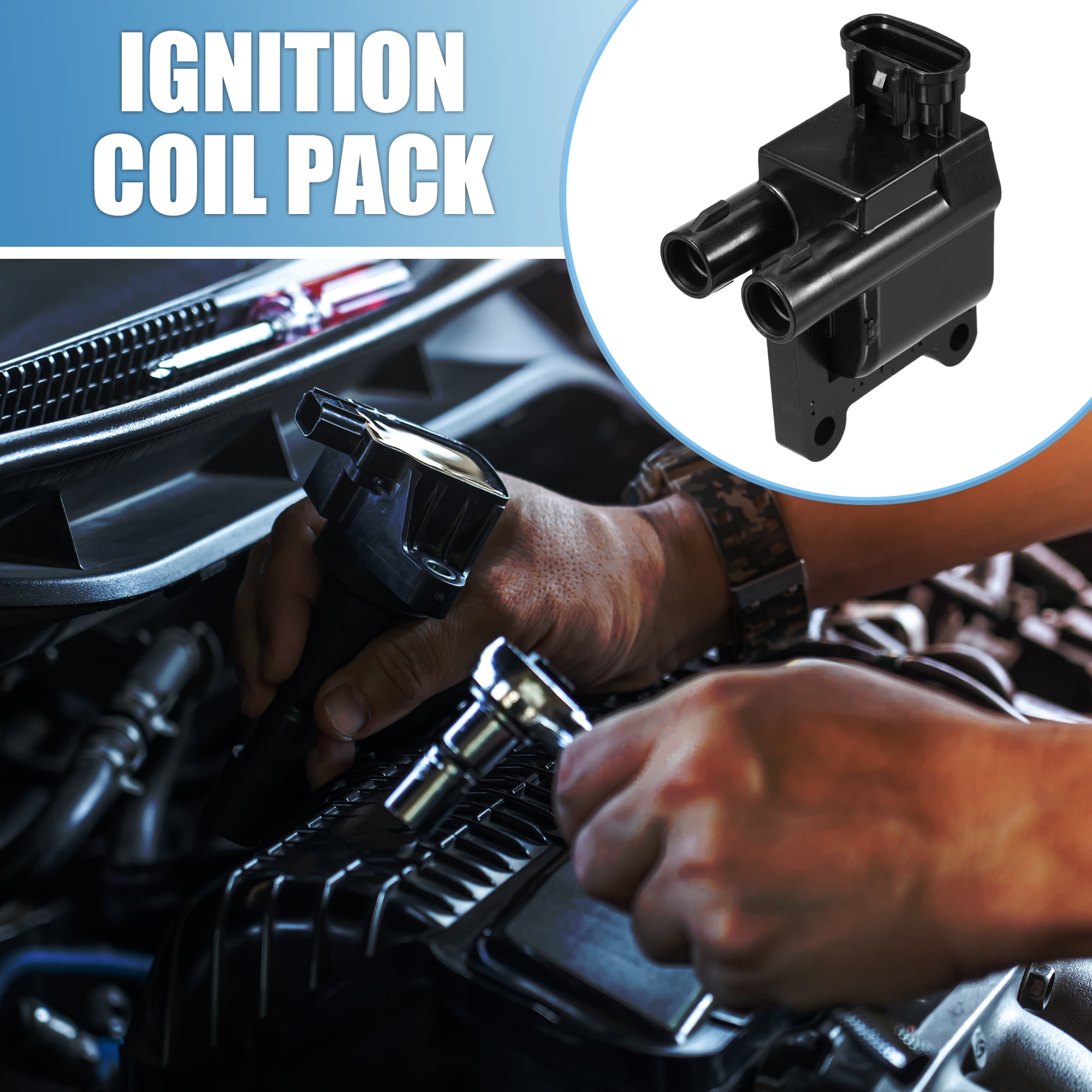 2 Pcs Ignition Coil Pack No.9091902217/9091902218 for Toyota Camry 1997-2001 for Toyota RAV4 1998-2000