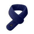 thumbnail image 2 of USB Heated Scarf - 3 Temperature Settings Electric Warming Neck Wrap for Winter Outdoor Sports, (Power Bank Not Included), Unisex Heater Scarf for Men Women, Cold Weather Travel Gift(Blue), 2 of 5