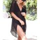 thumbnail image 1 of Traje de baño de punto con protección solar para mujer, estilo europeo y americano, para vacaciones en la playa, bikini, 1 of 6