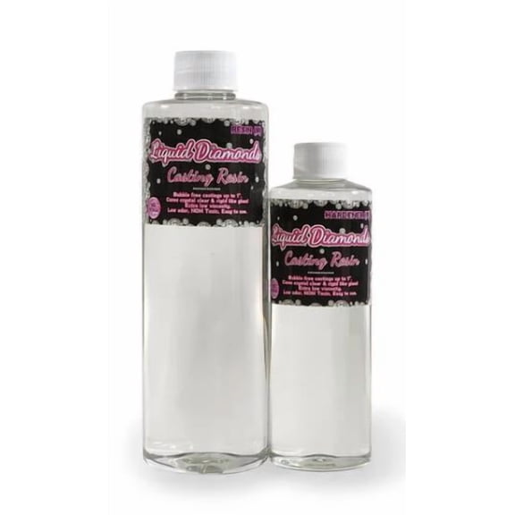 Liquid Diamonds Epoxy Resin for casting - 24 oz kit Pen Blanks - Jewelry