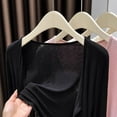thumbnail image 4 of VISALY Cropped Cardigan Long Sleeve Cardigan Women's Thin Feel Sun Clothes Women's Mm Summer Ice Blouse Cardigan with Shawl Jacket Shirt Open Front Cardigan Thin Cardigans Lightweight Black L, 4 of 6