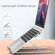 thumbnail image 3 of Soporte para computadora portátil Amonsee Soporte portátil con almohadilla de silicona antideslizante y bolsa de almacenamiento, 3 of 5