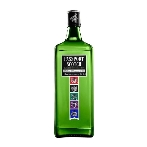Paquete de 3 Whisky Passport Blend 1 L