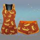 thumbnail image 2 of Conjunto de camisetas sin mangas de Halloween para mujer Pantalones cortos de cintura elástica con estampado de calabaza Fridja fhjkhfk456242, 2 of 7