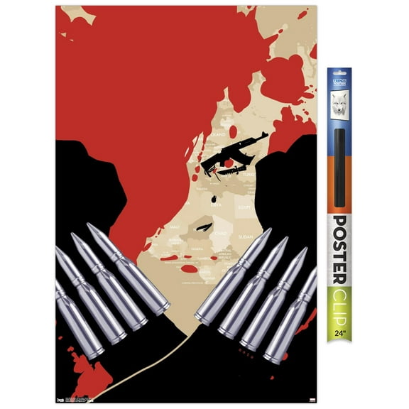 Marvel Comics - Black Widow - Black Widow #15 Premium Poster and Poster Clip Bundle