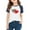 Navy, variant on Girls' Navy Raglan Sleeve Durable Heart Graphic T-Shirt - Soft Stretch Polyester Spandex Everyday Casual Tee for Kids 4-14 Years,Size 11 T