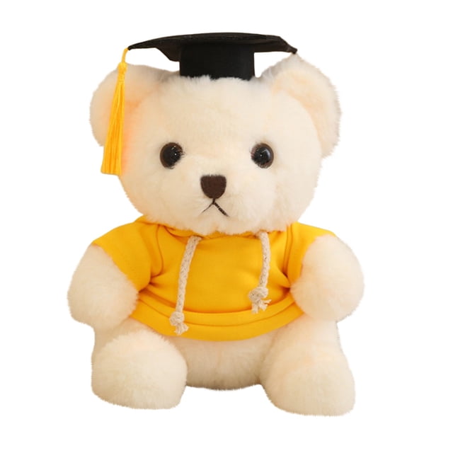 Birdeem Sweatshirt Graduation Bear Doll Graduation Season Birthday Gift Cute Graduation Bear Plush Toy Gift