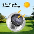 thumbnail image 3 of Luces solares decorativas para exteriores, 7 bolas solares LED que cambian de color, luces flotantes para piscina, impermeables para jardín, estanque, piscina, estanque, exterior, decoración de fiesta, 3 of 5