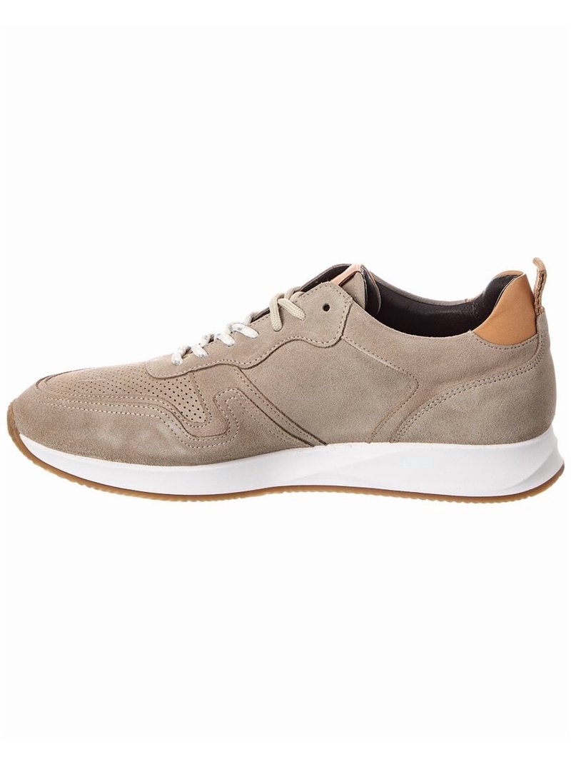 M by Bruno Magli Capri Suede Sneaker, 9.5, Grey - Walmart.com display picture 1