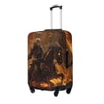 thumbnail image 3 of Luggage Cover Anti Scratch, Halloween Cool Skeleton Knight Elastic Suitcase Protector Suitcase Covers for Luggage Fits 18-32 Inch Luggage, 3 of 6