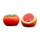 thumbnail image 4 of Mini adorno naranja para el salpicadero del coche, adorable adorno de fruta de resina para interiores estéticos. Naranja caqui, 4 of 8