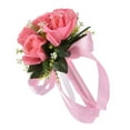 thumbnail image 3 of Artificial Wedding Holding Bouquet, Color Lasting High Simulation Wedding Holding Bouquet  For Wedding For Photography, 3 of 8