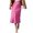 A-Pink40, variant on XIAONU Womens Satin Midi Skirt Bias Cut Skirt Smooth Sophisticated Daily Skirt