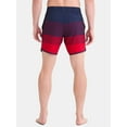 thumbnail image 3 of George Men's & Big Men's Dolphin Hem Swim Trunks, 7" Inseam, Size XS-3XL, 3 of 5