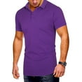 thumbnail image 1 of Capreze Mens Golf Polo Shirt Short Sleeve Regular Fit Blouses Solid Color Casual Sport Tshirts, 1 of 2