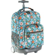 J World Sunrise 18" Rolling Backpack