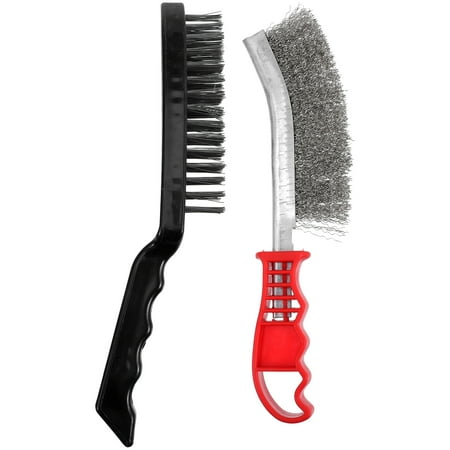 

2pcs Stainless Steel Metal Cleaning Brushes Rust Removal Brushes Rust Removal Cleaning Brushes