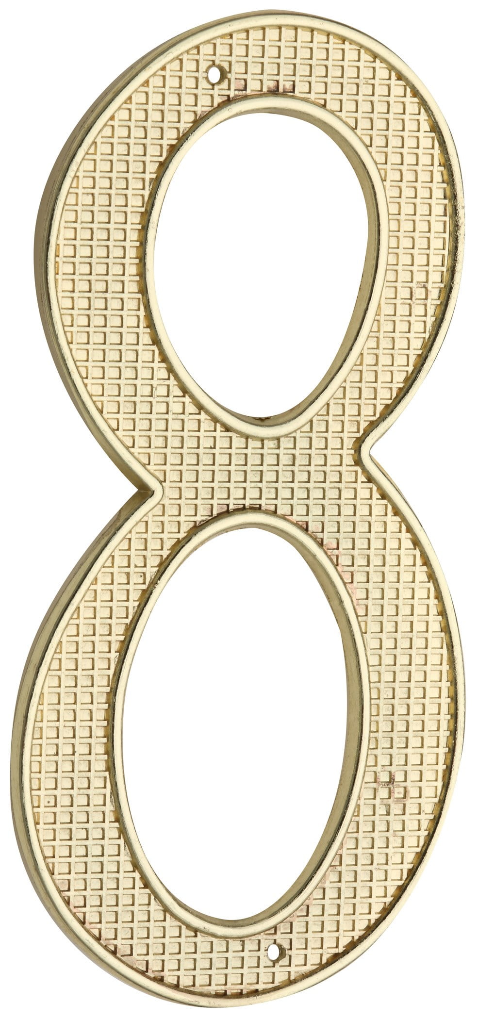 Stanley Hardware 579956 4" Brass 8 House Numbers