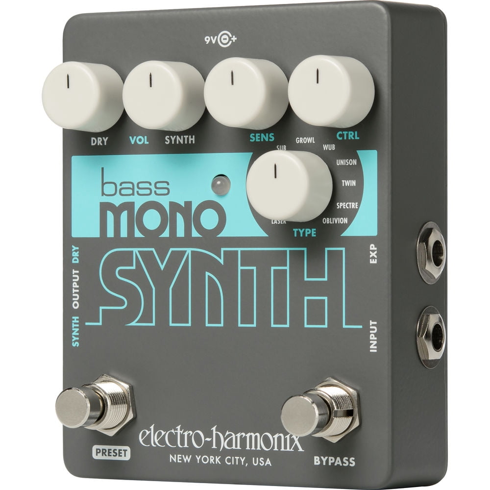 Electro-Harmonix Bass Mono Synth Bass Synthesizer Pedal