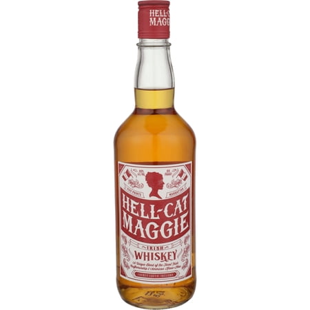 Hell Cat Maggie Blended Irish Whiskey, 750 ml Bottle, ABV 40.0%