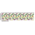 thumbnail image 2 of Vegetable Fabric by the Yard, Pattern of Farm Cucumber Carrot Potato Beet Kohlrabi and Radish Healthy Food, Decorative Upholstery Fabric for Sofas and Home Accents, 2 Yards, Multicolor by Ambesonne, 2 of 4