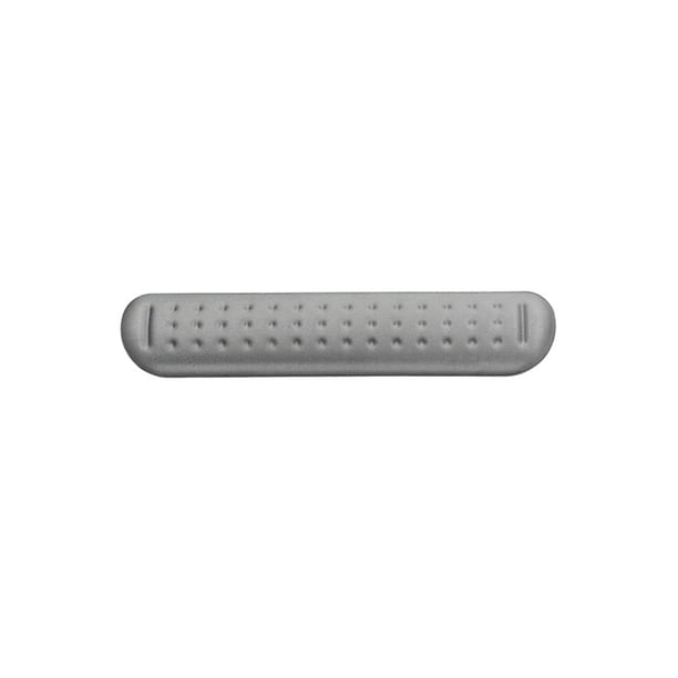 Almohadilla para teclado de computadora portátil, oficina en casa, alfombrilla para teclado de computadora, cojín para soporte de muñeca, reposamuñecas antideslizante, gris, grande seitruly EL5343-04B