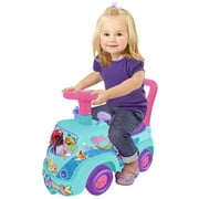 Kiddieland: My First Adventure Ride-On - Ariel Sea - Disney Light & Sound Foot-To-Floor Vehicle, Interactive Dashboard, Push Handle, Toddlers 12mo+