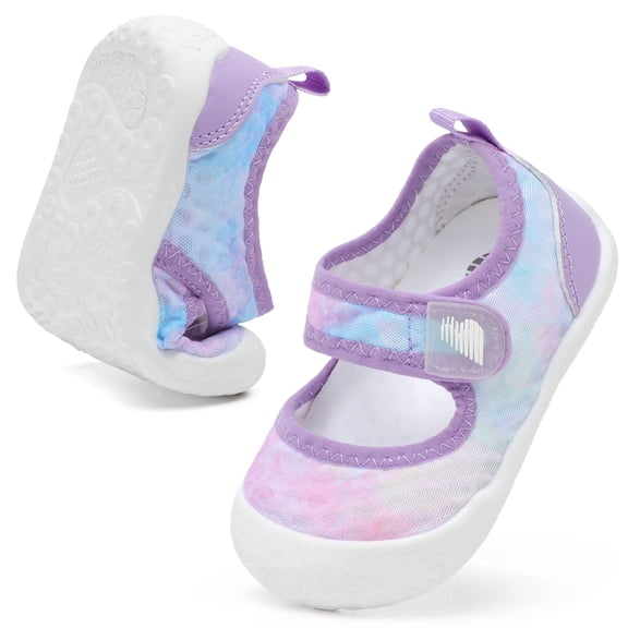 JOINFREE Toddler Boys Girls Water Shoes Kids Wide Breathable Swim Shoes for Beach Swim Pool