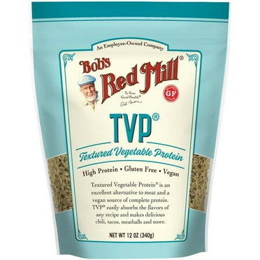 Bob's Red Mill Tvp Textured Vegetable Protein 13 g protein 12 oz Pkg