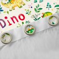 thumbnail image 4 of Homewish Safari Animaml Dinosaur Black Out Curtains,Watercolor Graffiti Dino Curtains Pack of 2 (42x63 Each),Beige Green Blue Bedroom Curtains For Boy Kids,Microfiber Bedroom Decor, 4 of 6