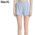 thumbnail image 2 of Pantalones cortos para correr para mujer con bolsillos, pantalones cortos deportivos de cintura alta para entrenamiento en el gimnasio para mujer, 2 of 6