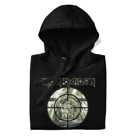 Iron Maiden Aces High Target Practice Hoodie