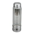 thumbnail image 3 of Taza calefactora para coche, vidrio de alto borosilicato, 12V, 24V, 420ml, taza eléctrica multifunción para coche de gran capacidad, color plateado, 3 of 5