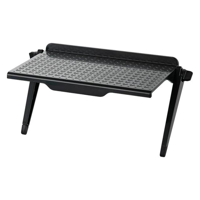 Soporte de Almacenamiento de TV Sunnimix Estante Superior de Plástico Negro 8.46x4.45 Pulgadas