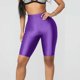 thumbnail image 3 of Gibobby Leggings con bolsillos dama Pantalones cortos para mallas casuales Elásticos Pantalones deportivos para para mujer Pantalones de yoga para bicicleta en la cintura（Morado， M), 3 of 5
