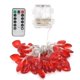 thumbnail image 4 of Luz De Alambre De Cobre, Luz Roja, Decoración De Luz LED Fácil De Moldear, Temporizador Incorporado Con Control Remoto Para Aniversario, 4 of 7