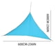 thumbnail image 2 of Fiudx Parasol para Exteriores, Tela de Sombra Triangular, Toldo con Protección Uv Eficaz, Solución Versátil Contra La Lluvia, Ideal para Jardín y Patio, Ideal para Relajarse En Verano, Diseño de Fáci, 2 of 3