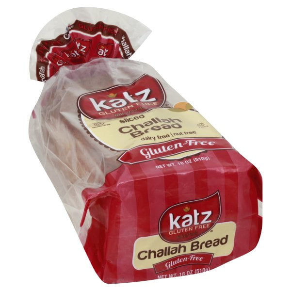 Katz Glutenfree Sliced Challah Bread (2 Pack)