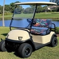 thumbnail image 4 of Pzuqiu Dragonfly and Floral Pattern Golf Seat Covers Breathable, Elastic Edge, Suitable for Golf Cart, Fit for Ezgo Golf Cart, 4 of 10