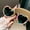Dark Green, variant on Popular y2k Vintage Love Heart Sunglasses Women For Men Luxury Brand Design Sun Glasses Punk Cake Candy Pink Cute Party Eyewear