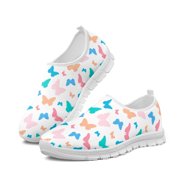 FUIALDOLG Women Dress Shoes Low Heel Comfortable Walking Tennis Shoes Coach Shoes Sneakers for Women Wedge Slip on Fashion Sneaker