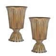 thumbnail image 1 of 2Pcs Iron Wrought Vases Artificial Flower Containers Office Desktop Decorations, 1 of 5