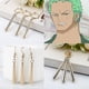 thumbnail image 3 of Pendientes de Anime japonés con tema de una pieza, Roronoa Zoro, joyería de dibujos animados, 3 of 3