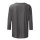thumbnail image 5 of Xuyuer Women's Casual Three-quarter Sleeve T-Shirts Round Neck Cute Tunic Tops Basic Tees Blouses Loose Fit Pullover, 5 of 5