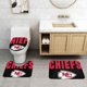 thumbnail image 2 of Juego de alfombras de baño de 3 piezas del equipo KC_Chiefss Alfombra antideslizante para baño de 24 x 16 pulgadas, 2 of 7